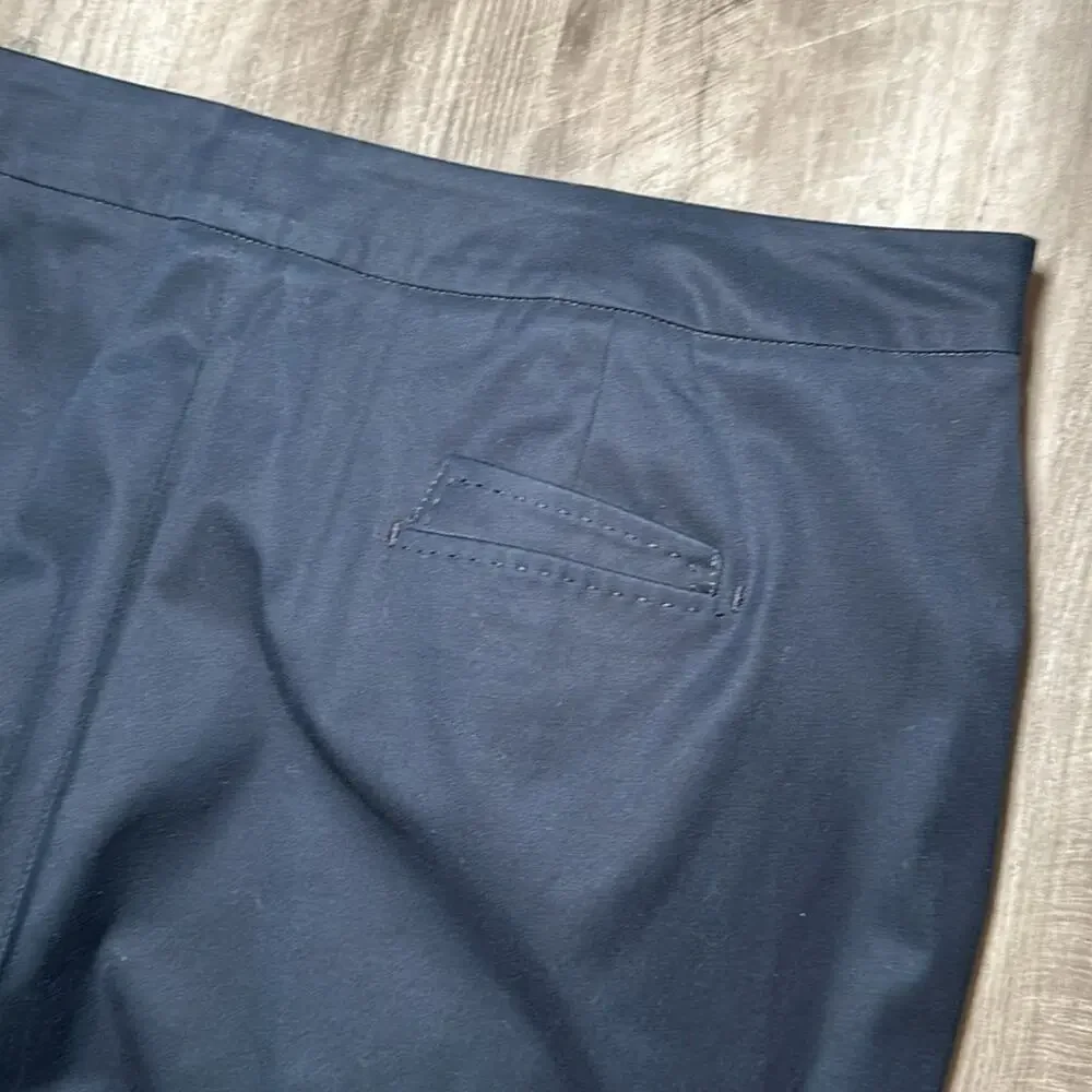 Faconnable Split Hem Crop Slacks - 16